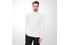 CAMISETA MASCULINA GOLA ALTA MANGA LONGA BRANCA LACOSTE