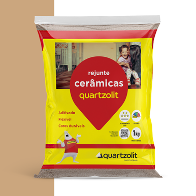 REJUNTE CERÂMICAS QUARTZOLIT CARAMELO 1.0KG