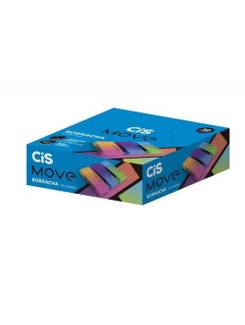 BORRACHA MOVE CORES SORTIDAS - 520677 - CX 30 - CIS