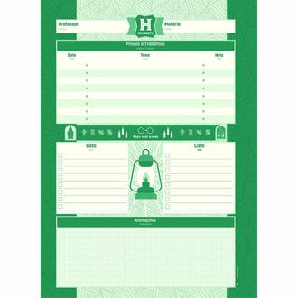 CADERNO UNIV CAPA DURA 10X1 200FLS - HARRY POTTER - PCT 4 - JANDAIA