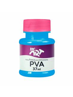 TINTA PVA FOSCA 37ML  - AZUL CELESTE - CX 12 - DAC