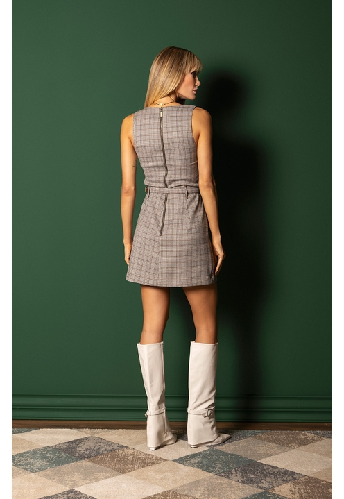 Vestido Rhonda Xadrez - 4