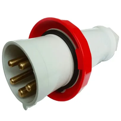 PLUG NEWKON 3P+T 63A 380/440V 6H VM N4576 STECK