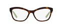 Armação de Óculos PR 29RV 2AU1O154 Prada: Sofisticação e Estilo Cat-Eye