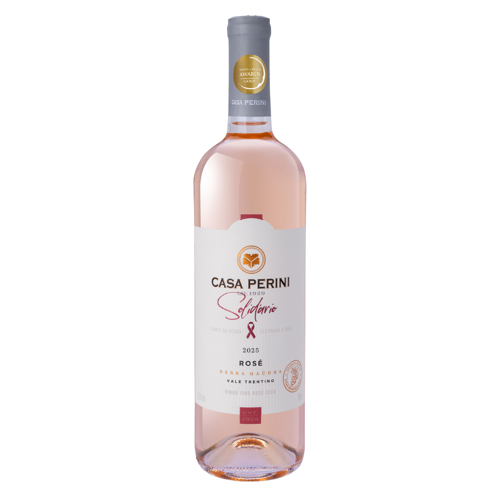 VINHO ROSE SECO SOLIDARIO (750ML)-CASA PERINI