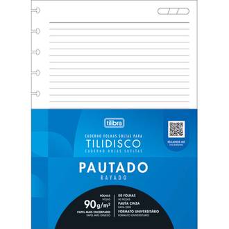 REFIL UNIV TILIDISCO 90G 80FL - 332674 - UN - TILIBRA