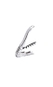 Saca-Rolha dois estágios Pulltex Pulltap’s Swarovski® (cristal)
