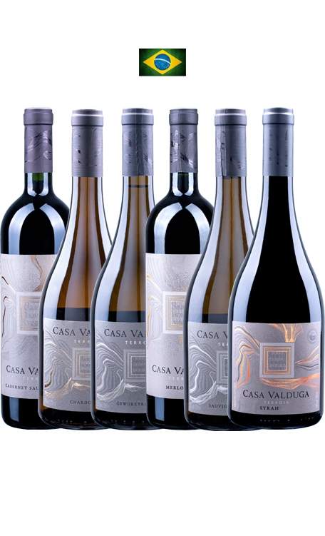 Combo Casa Valduga Terroir (6 garrafas)