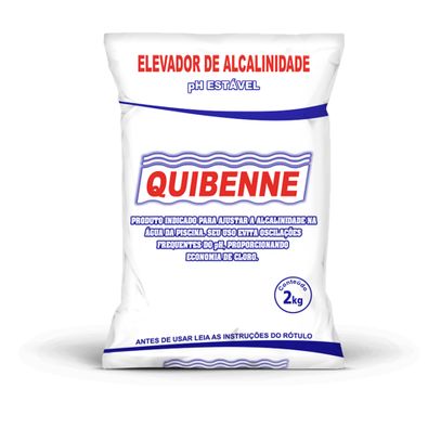 ELEVADOR DE ALCALINIDADE 2Kg QUIBENNE