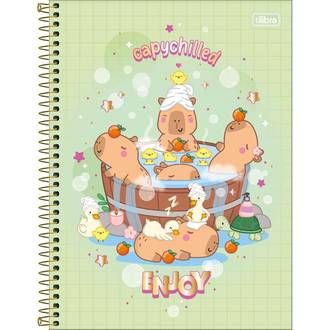 CADERNO UNIV CAPA DURA 16X1 256FLS - 397270 - CAPYCLUB - PCT 2 - TILIBRA