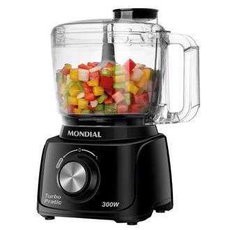 MINI PROCESSADOR MP-16-B - 220V - 300W - PRETO - UN - MONDIAL