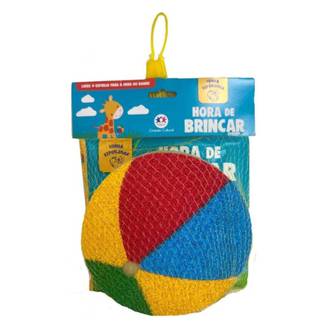 LIVRO DE BANHO HORA DE BRINCAR - C/ESPONJA - UN - CIRANDA CULTURAL