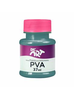 TINTA PVA FOSCA 37ML  - CINZA LUNAR - CX 12 - DAC