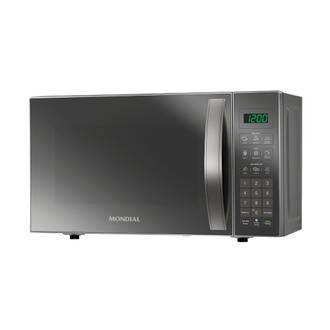MICRO-ONDAS 21 LTS 127V MO-01-21-E - CINZA/ESPELHADO - UN - MONDIAL