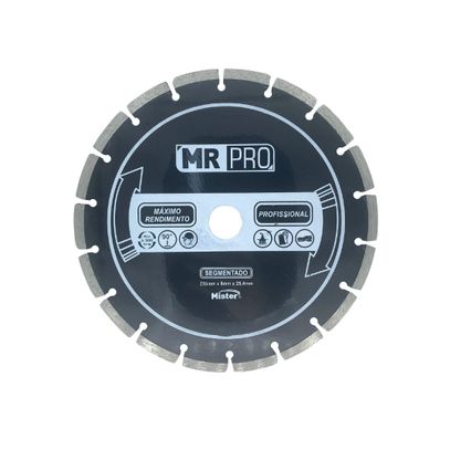 DISCO DIAMANTADO MRPRO 230mm SEGMENTADO MISTER