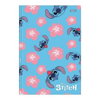 CADERNO BROCHURAO CAPA DURA 80FLS - 4065262 - STITCH - UN - FORONI