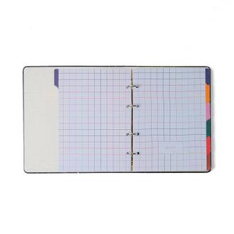 CADERNO ARGOLADO CLASSICA 17X24 / CISNE FLORAL VERDE - UN - CICERO