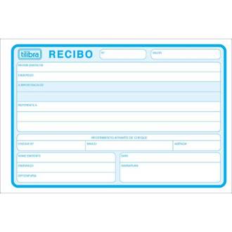 RECIBO COMERCIAL S/CANHOTO 50 FOLHAS 206X139MM - UN - TILIBRA