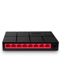SWITCH 8 PORTAS - 10/100/1000 MBPS - MS108G - PRETO - UN - MERCUSYS