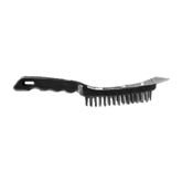 ESCOVA ACO MANUAL 4 FILAS C/RASP CABO PLAST MISTER