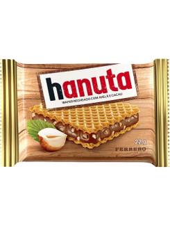 WAFFER HANUTA CHOC AVELA - 22G - UN - FERRERO