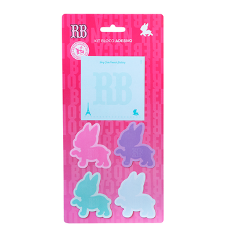 BLOCO ADESIVO REBECCA BONBON C/5 - RB2101 - UN - SKYPAPER