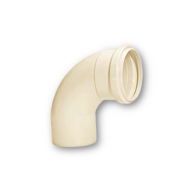 CURVA DE PVC PARA ESGOTO 90 CURTA AMANCO 75 MM