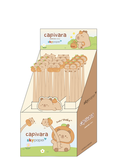 CANETA GEL FLEXIVEL CAPIVARA 0,5MM - CP0401 - DPL 24 - SKYPAPER