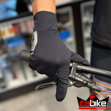 Luva Specialized Dedo Longo Impermeável Neoshell Long Finger Masculina Preta