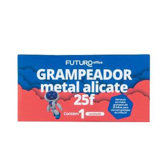GRAMPEADOR ALICATE 26/6 25 FLS - FO262215 - PRETO - UN - FUTURO