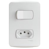 MILUZ INTERRUPTOR (S)+TOMADA NBR 10A S3B69030