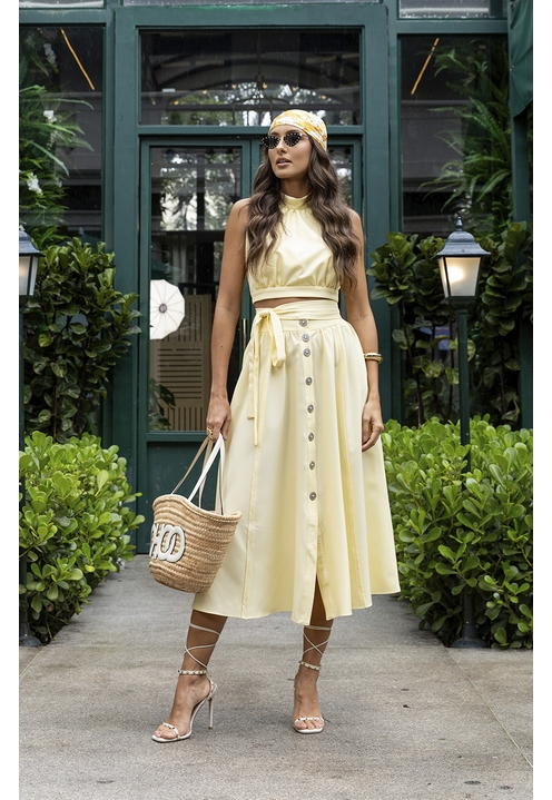 Conjunto Mylos Amarelo