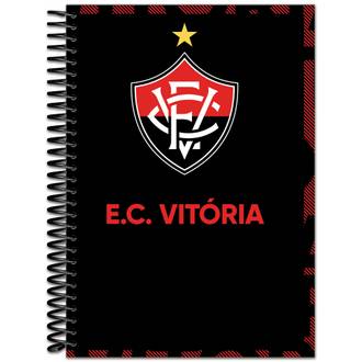 CADERNO UNIV CAPA DURA 10X1 160FLS - EC VITORIA / 6531 - UN - BAHIA ARTES