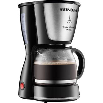 CAFETEIRA DOLCE AROME 18 XIC C-30 - 127V - INOX - PRETO - UN - MONDIAL