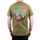 Camiseta Scott Grafic Slub Masculina Verde - 2