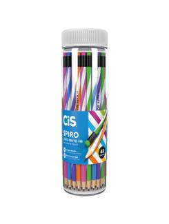 LAPIS PRETO HB SPIRO C/BORRACHA - 763900 - CX 48 - CIS