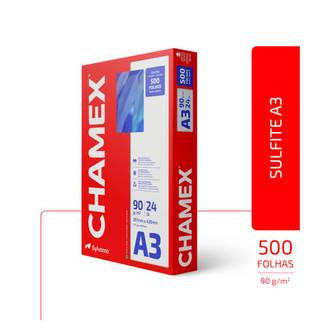 PAPEL CHAMEX 90G 500FLS - A3 - UN - CHAMEX