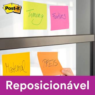 POST IT BLOCO ADESIVO 270F - 76X76 - C/3 P/ VIAJAR - UN - 3M