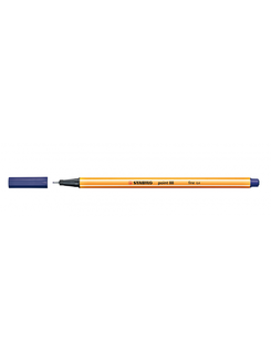 CANETA POINT 88 0,4MM - AZUL ESC - PCT 10 - STABILO