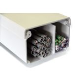 CANALETA SISTEMA DEXSON 60x40 S/ADES C/DIV BR DXN10221