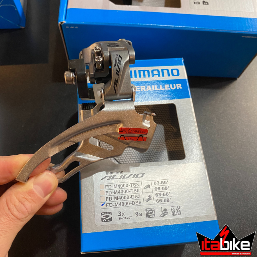 Câmbio Dianteiro Shimano Original Alivio