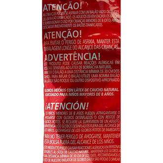 BALAO 7 LISO C/50 SORTIDO - UN - SAO ROQUE
