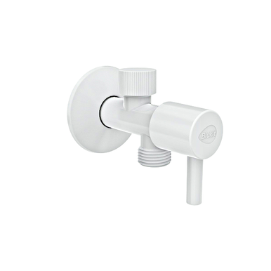 REGISTRO COM DERIVAÇÃO PARA DUCHA HIGIÊNICA 1/4 DE VOLTA ABS BRANCO BLUKIT