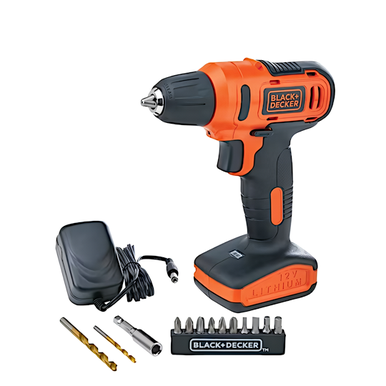 FURADEIRA E PARAFUSADEIRA BLACK+DECKER 12V 3/8''