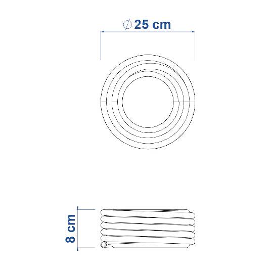 MANGUEIRA DE JARDIM TRAMONTINA COM ENGATES ROLO 10 M 79172 - VERDE FLEX