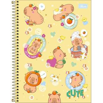 CADERNO UNIV CAPA DURA 16X1 256FLS - 397270 - CAPYCLUB - PCT 2 - TILIBRA
