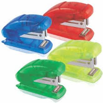 GRAMPEADOR MINI P/12FLS - 26/6 COLORIDO 6CM- GP0101 - UN - BRW