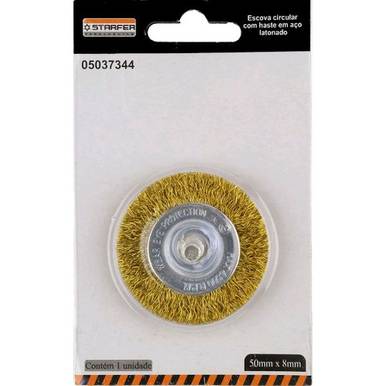 ESCOVA DE AÇO STARFER CIRCULAR 50 MM REF. 5037344