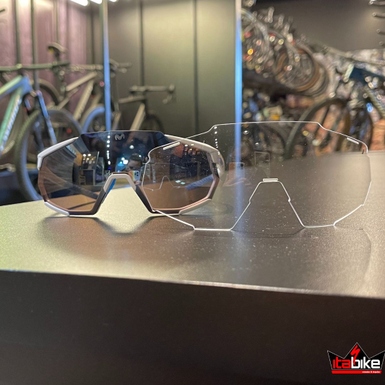 Óculos 100% Racetrap Branco e Azul 