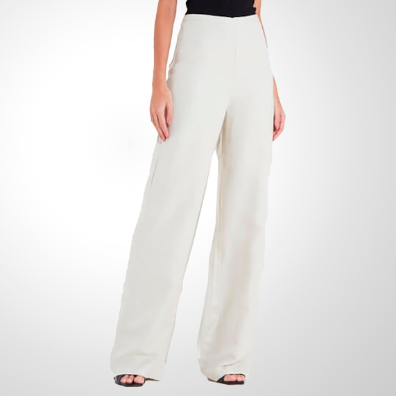 CALCA FORUM FEMININA CASUAL BEGE